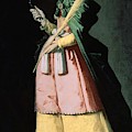 'Saint Apollonia', 1636, Oil on canvas, 113 x 66 cm. FRANCISCO DE ZURBARAN . SANTA APOLONIA.